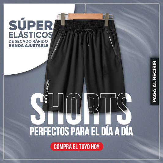 Shorts Unisex Súper Elásticos de Secado Rápido