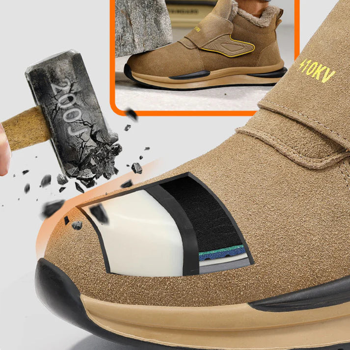 Resista - Zapatos ortopédicos de seguridad aislantes y antideslizantes