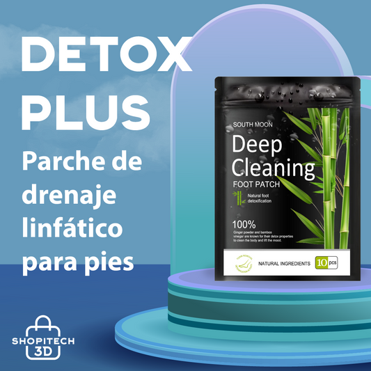 Detox plus - Parche de drenaje linfático para pies D